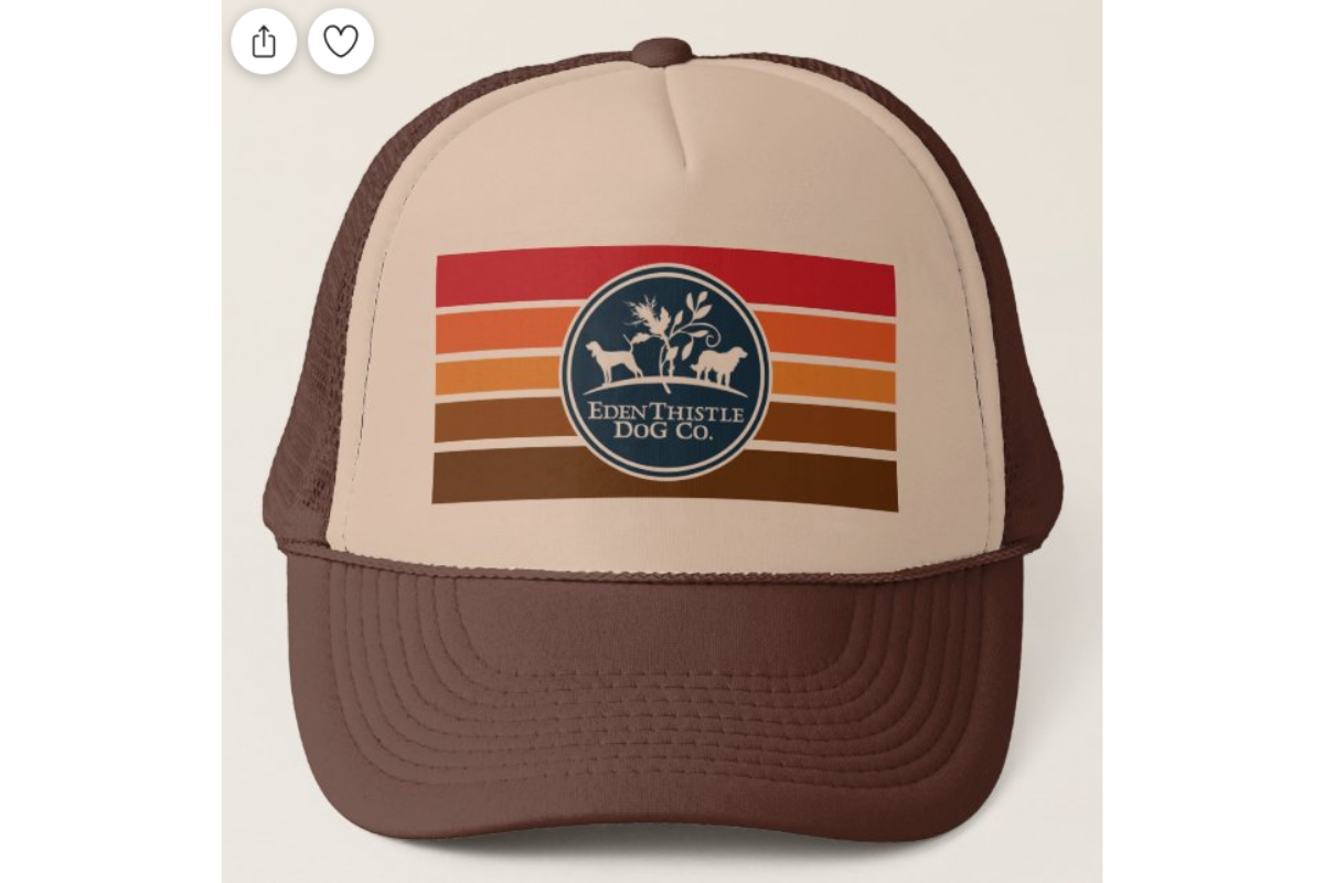 Vintage Brown EdenThistle Dog Co. Hat