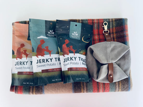 Adventure Pack: Canvas Travel Bowl + 3 Treat Bags